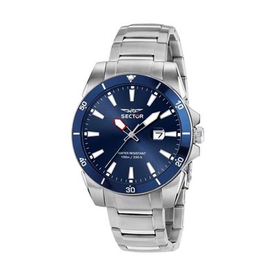 SECTOR 450 HERREN UHR R3253276012 DATUM 41mm BLAU LISTE. 159  UNTERPREIS