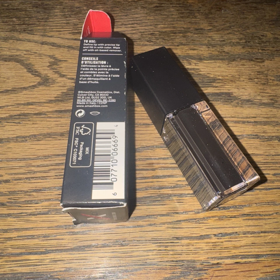 Smashbox Always On Liquid Lipsticks ~TAR PIT~ FullSize 0.13 Oz. / 4 mL. BIN RARE - Image 3 of 3