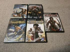 Playstation 2 5 Game Lot God Of War 1 &  2 And Prince Of Persia Trilogy CIB