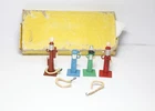 Dinky No 49 Petrol Pumps In Original Box - Vintage Meccano