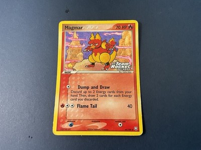 Magmar 44/109 Team Rocket Returns Reverse Holo Rare