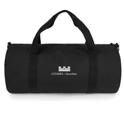Rare NWT 100% Authentic Citadel Securities Lux Hedge Fund Banker Duffle Bag