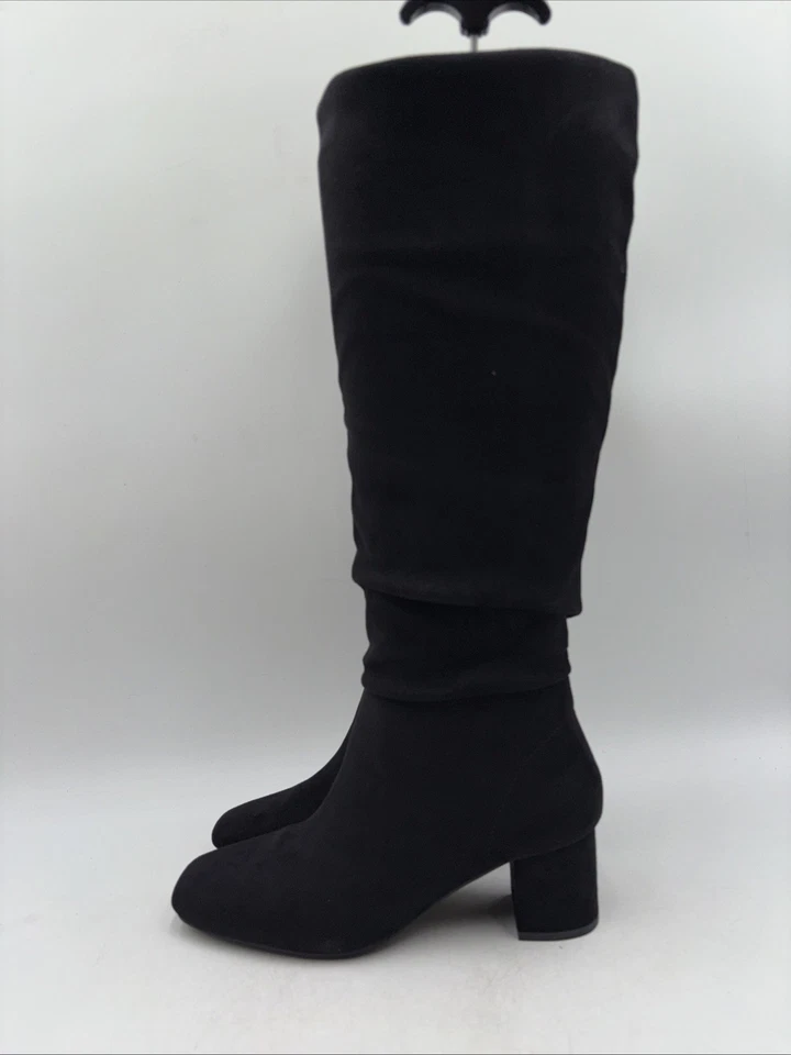 Botas altas hasta la rodilla Chinese Laundry para mujer Dawsen negras talla 6,5 M Foto 3 de 4