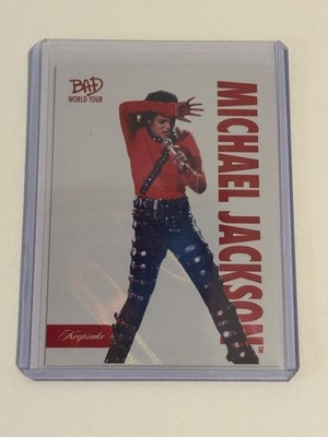 2025 Keepsake Michael Jackson Bad World Tour Red Parallel 76/87 #12