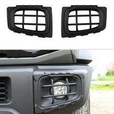 1 Pair Front Fog Light Covers Trim Hood for Suzuki Jimny Jb74W Sierra