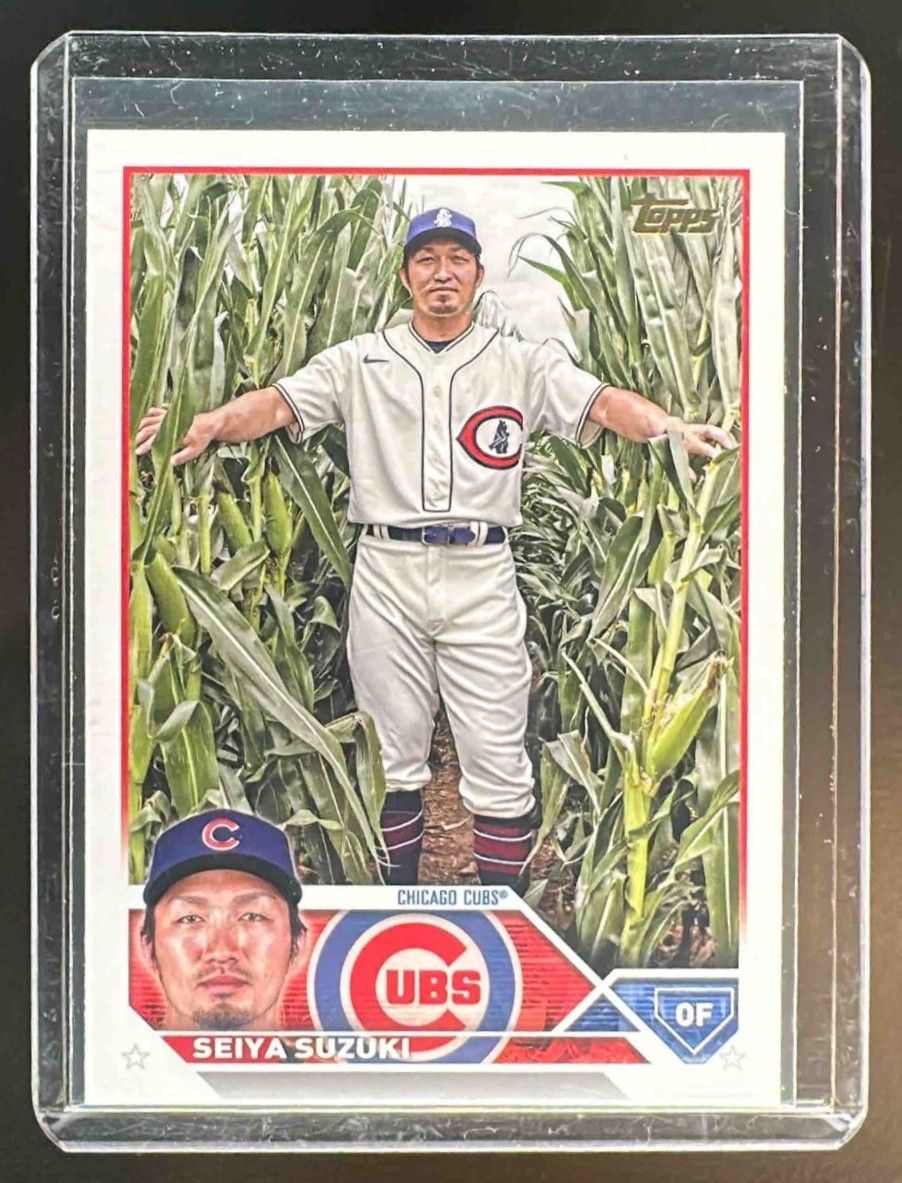 2023 Topps Seiya Suzuki Image Variation Golden Mirror SSP #183 Cubs