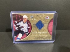 2006-07 UD SWEETSHOT PAUL STASTNY SWEET BEGINNINGS ROOKIE Patch Card 459/499. rookie card picture