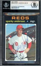 Top 10 Sparky Anderson Baseball Cards 21