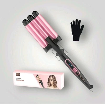 BESTOPE Welleneisen 22mm, Lockenstab für Beach Waves, 150°C/210°C