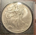 1996 American Silver Eagle BU - Gorgeous Coin.