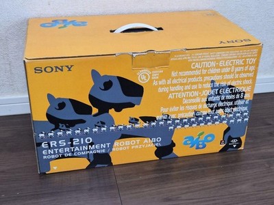 Sony AIBO ERS-210 Robot Dog Tested Working with Accessories AIBO