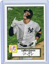 2021 Topps Series 1 Aaron Judge New York Yankees 1952 Redux Insert Card #T52-1