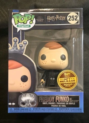 Funko Pop! Digital Harry Potter #252 Freddy Funko as Death Eater in pop armor