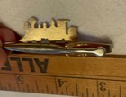 Steam Train Locomotive Engine Vintage HICKOK LARGE Tie Bar Clip — photo 2