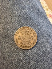 1948 King George VI Half Crown Coin
