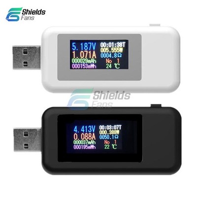 4-30V USB Digital Current Voltage Test Meter Power Capacity Current  Detector
