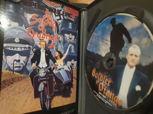 SOLDIER OF ORANGE RARE DVD PAUL VERHOEVEN RUTGER HAUER THRILLER CULT WAR FILM R1 - Picture 3 of 3