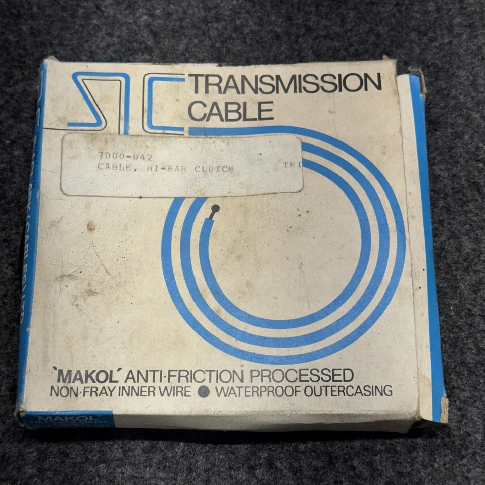 65-72 MAKOL BSA A65 CABLE DE EMBRAGUE CABLE DE TRANSMISIÓN SPITFIRE HORNET LIGHTNING Foto 4 de 4