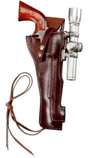 Leather Holster For Scoped Blackhawk / Super Blackhawk  7.5" Barrel #8505