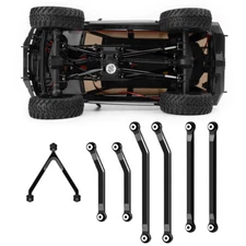 RCBATER 7Pcs RC Chassis Links High Clearance Links For SCX24 1/24 GX 470 RC Car