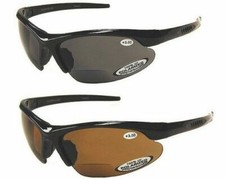 BiFocal Polarized Sunglasses  Hidden Bifocal, TR90 Wraparound, Great Fit