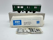 Piko HO Gauge 3 Axle Coach Baggage Car Green DR 5/6522/010 Model Railway