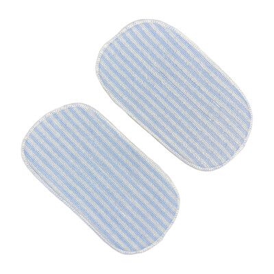 For Morphy Richards 720501 Steam Mop Carpet Microfibre Pads Pack (2)