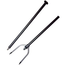 Spitfire X 40" Fire Poker & Bellows High Carbon Steel Campfire Fireplace Blower