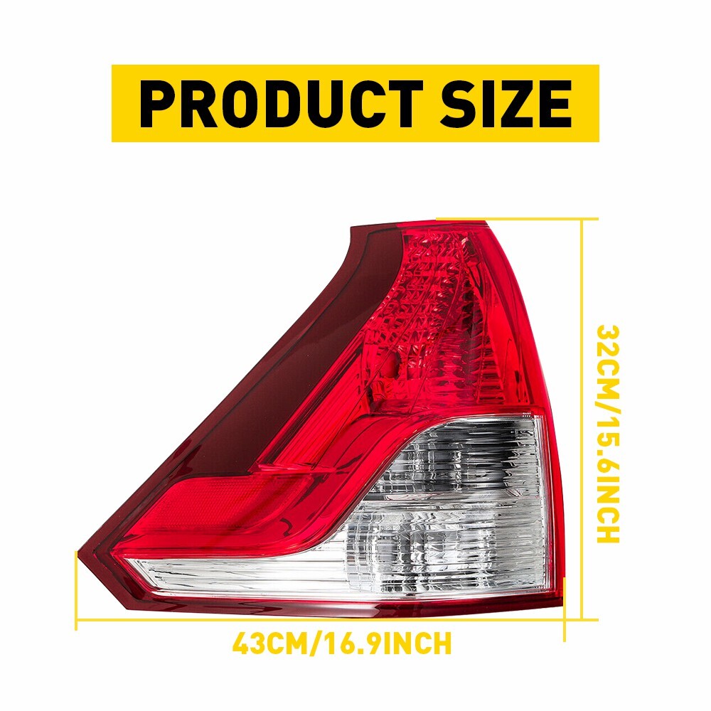 Feu arrière gauche pour 2012 2013 14 Honda CRV feu frein arrière côté conducteur CRV EAW eBay
