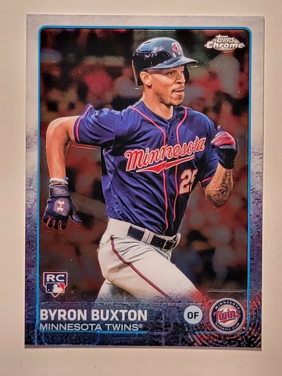 ToppsChrome2015 203 BYRON BUXTON RC ルーキー 2015 Byron Buxton Topps Chrome Baseball Rookie Rc #203 *NICE