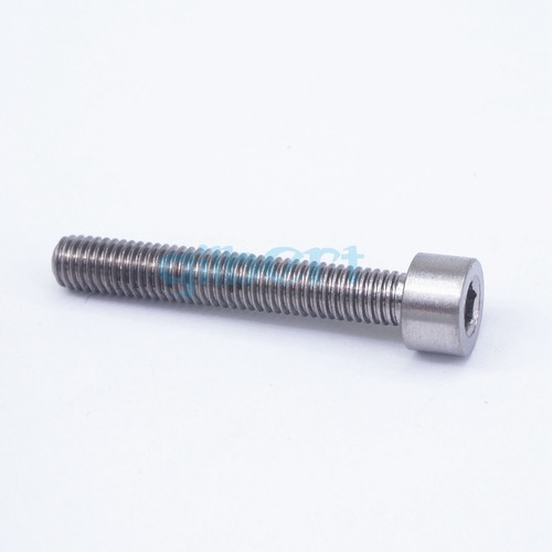 10 pz M8x1,25 10 mm-120 mm GR2 bulloni a vite testa esagonale titanio DIN 912 - Foto 42 di 48