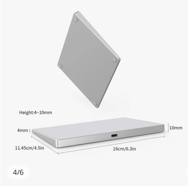 BOSTO Wired USB Touchpad Trackpad for Desktop Laptop PC User V1L2