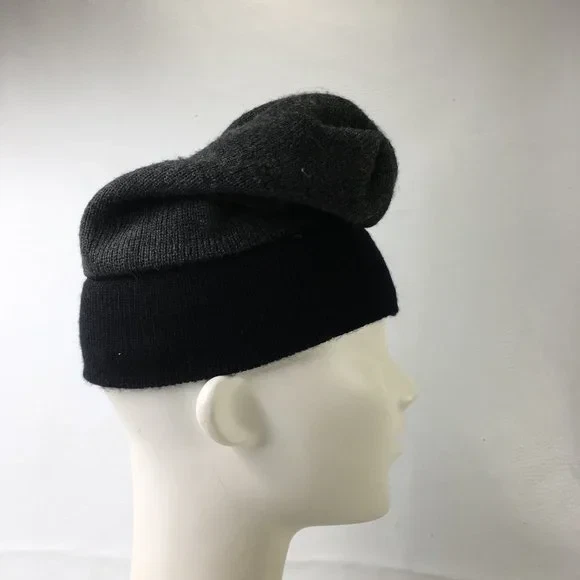 Michael Michael Kors Gorro Mujer Negro Sombrero Informal Exterior Comodidad Foto 4 de 4