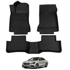 Floor Mats for 2014-2019 Mercedes Benz CLA200 CLA250 CLA45 AMG TPE Rubber Liners