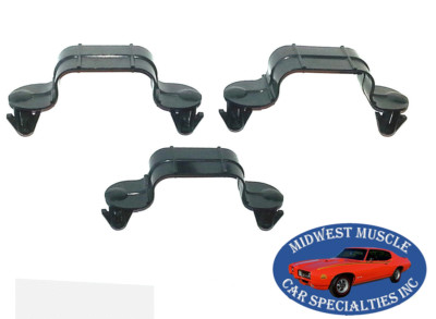 NOSR Oldsmoblile Factory Correct Fender Well Wiring Harness Tie Straps 3pcs PK