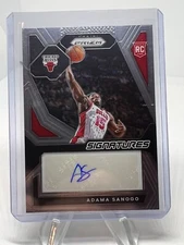 2023-24 Panini Prizm Adama Sanogo Rookie Signatures Rookie RC Auto