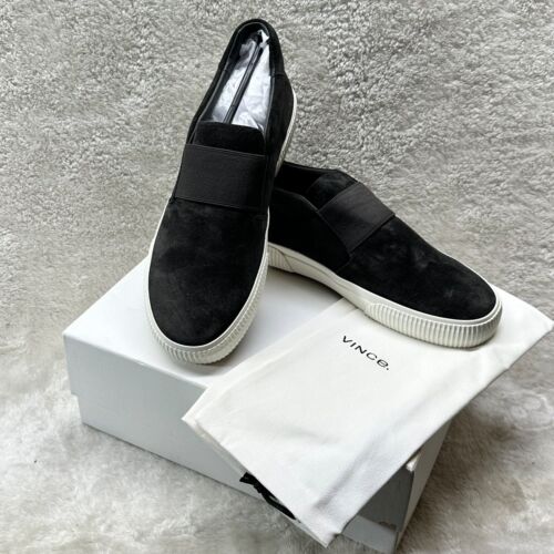 NIB VINCE Kirkland Suede Women's Slip On Sneaker SIZE 9.5 M $225