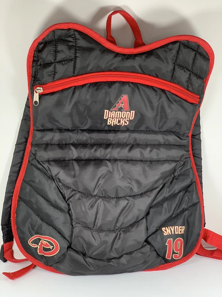 Arizona Diamondbacks Christopher Snyder backpack look-alike chest protector - Image 2 of 4