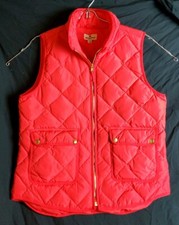 Woolrich Women Large L Full Zipper Puffer Down Vest
