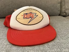 Chicago Blitz USFL Vintage Trucker Snapback Cap Hat NEW NWT
