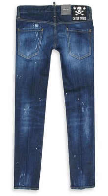 DSQUARED2 Jeans | Clement Jean SIZE 50 navy destroyed | eBay 