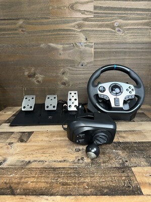 PXN V9 Steering Wheel & Pedals & Shifter For PC/PS3/PS4/SWITCH/XBOX ONE
