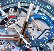 Zenith Defy 21 El Primero Skeleton 44mm Box/Books/Service Papers ($14k MSRP) 10