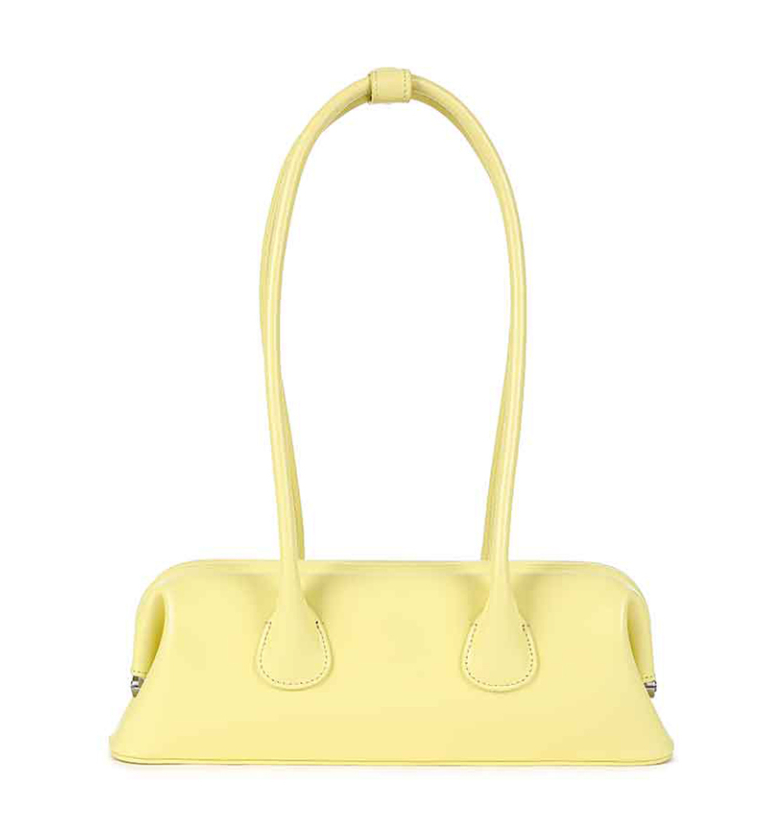 OSOI] BOAT WIDE MINI [LEMON] - Korean Designer Shoulder Bag