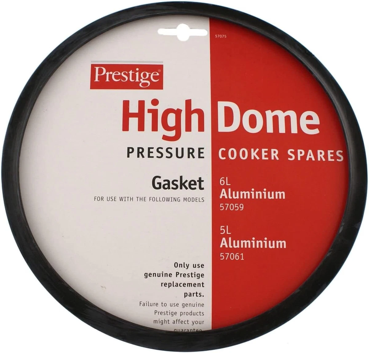Prestige Hi Dome Pressure Cooker Spares Gasket Black eBay