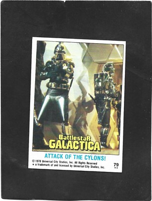 1978 Battlestar Galactica  #  79 Attack of the Cylons!