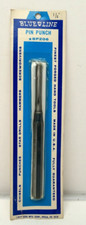 RARE Vintage H-P Tool Blue Line 1/4" Pin Punch BP206 6" Long Made in USA NOS