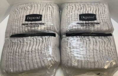 Depend Fresh Protection Advanced, Ultimate Absorbency, XL, 80 Count, Women's