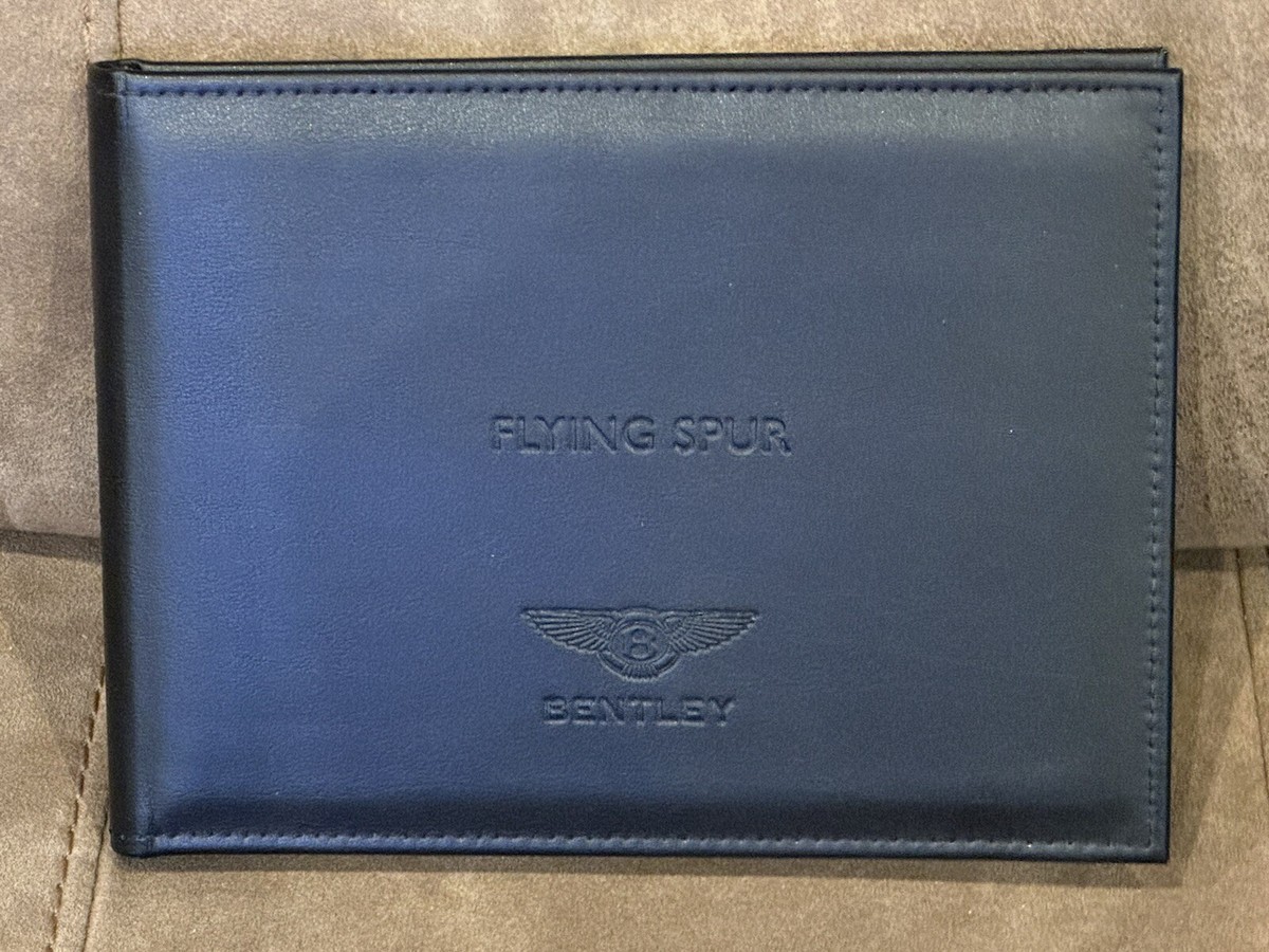 2016 BENTLEY FLYING SPUR V8 W12 OWNERS HANDBOOK GENUINE OEM