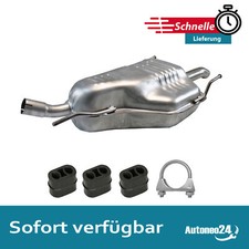 Endschalldämpfer für OPEL ZAFIRA A Großraumlimousine 1.6/1.8 ab. 1999